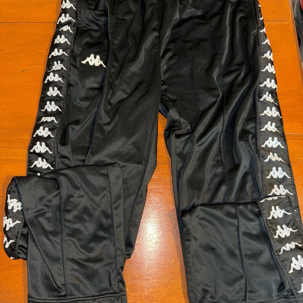 Kappa Men’s Black Track Pants